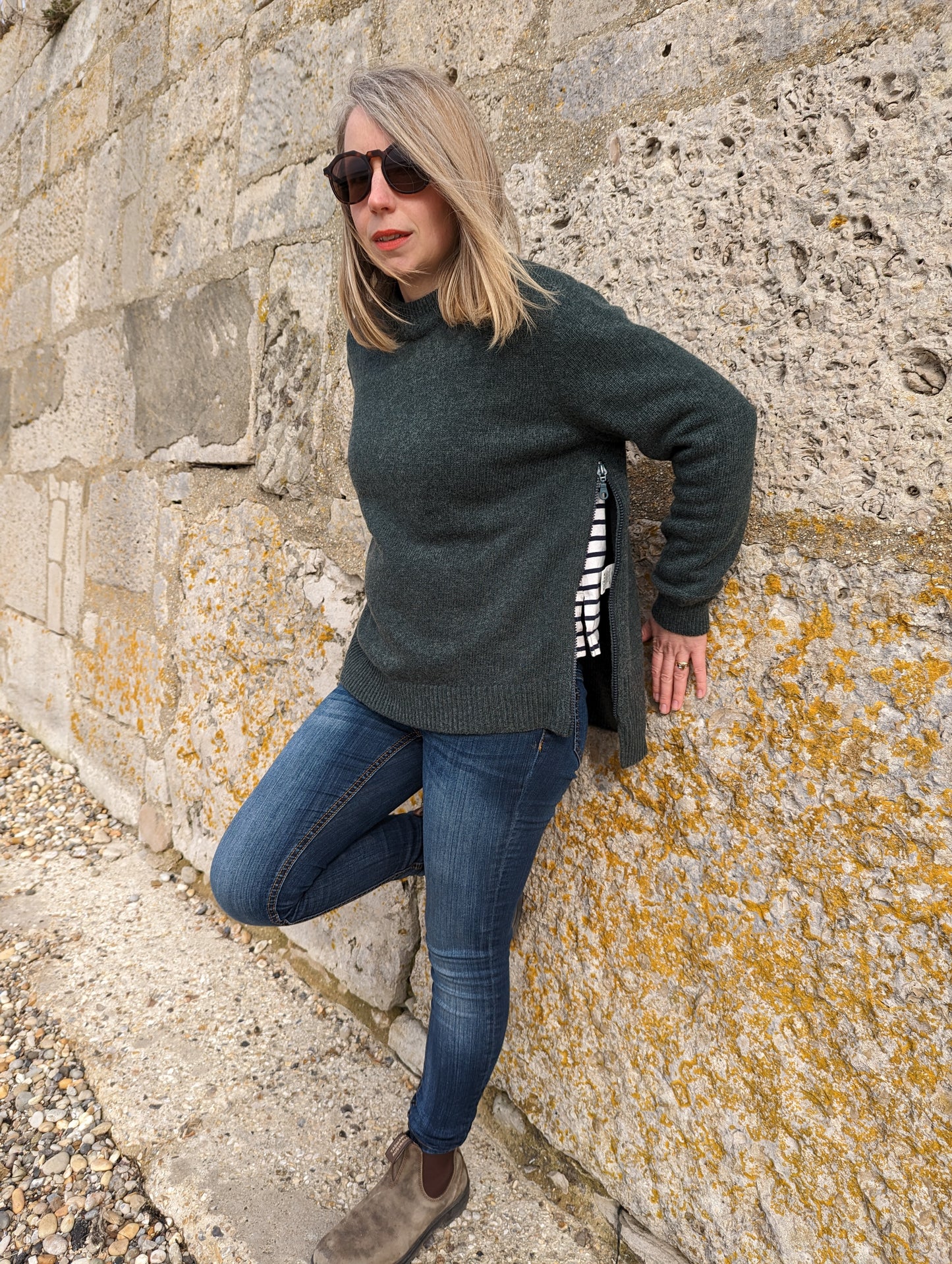 Crew Neck Nursing Jumper