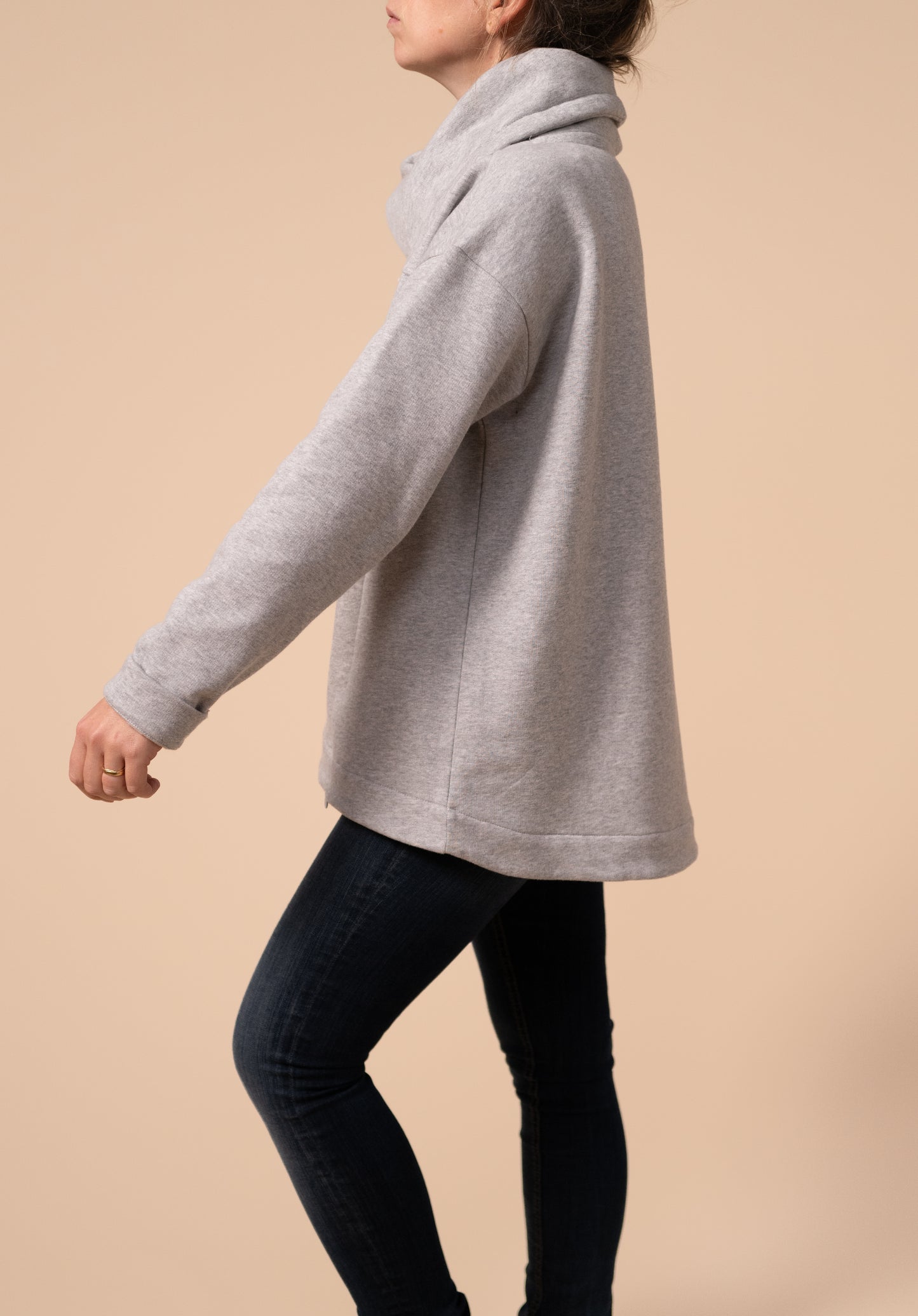 Wrap Neck Nursing Sweat